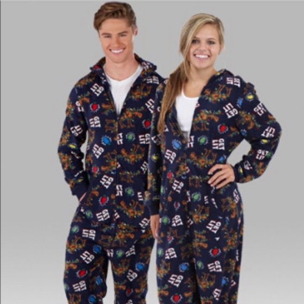 Boxercraft Adult Get Lit Christmas Onesie